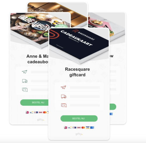 Gifty cadeaubonnen software voor de horeca